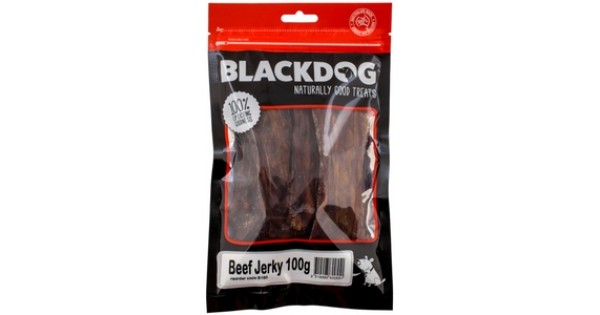 Black dog sales beef jerky